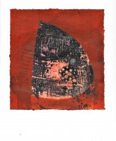 93 Clay print with drawing no. 8, 2018