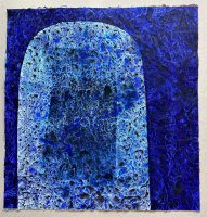 61. Blue Rock Print, 2022