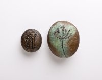 ARCHIVE. 21. The Bath Riverside : 2 Bronze Pebbles